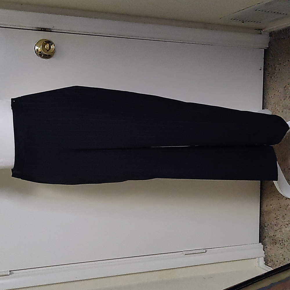 White House Black Market Black Pinstripe Pants